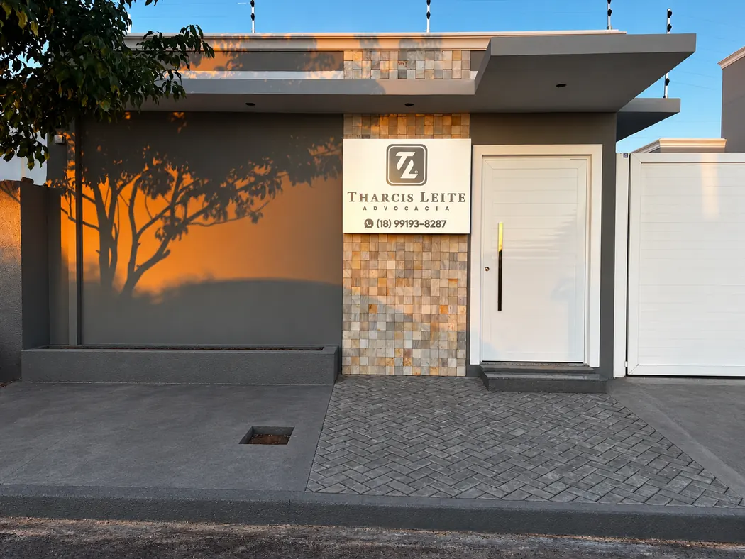 Fachada do escritório Tharcis Leite Advocacia